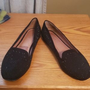 Sparkly black Aldo moccasins
